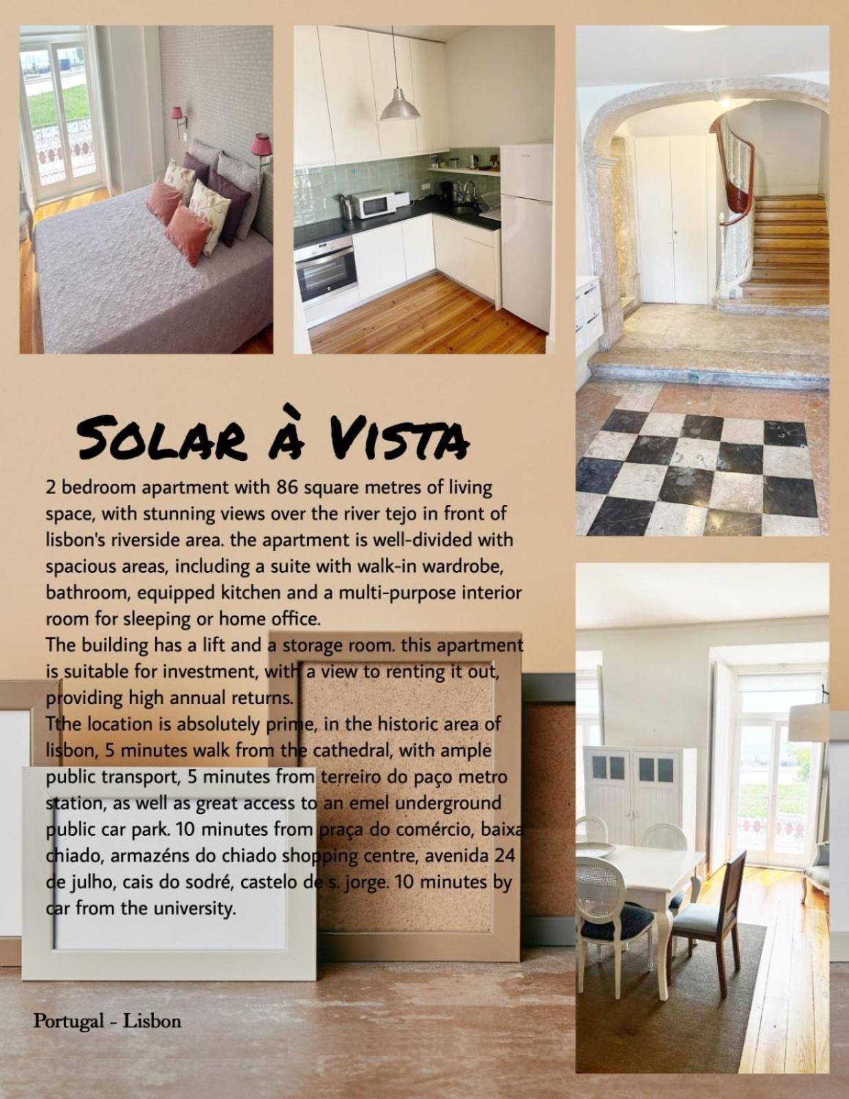 Solar A Vista Appartement Lissabon Buitenkant foto